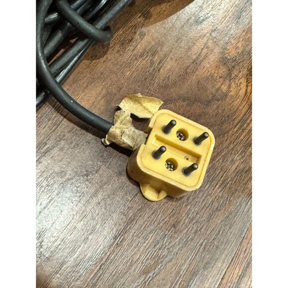 VTG Bell System Western Electric Black Rotary Dial Telephone 60s Phone UNTESTED - Picture 4 of 13